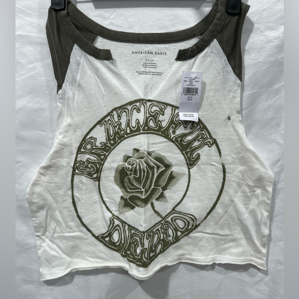 *New With Tags!* Grateful Dead Tank Top American Eagle Size S